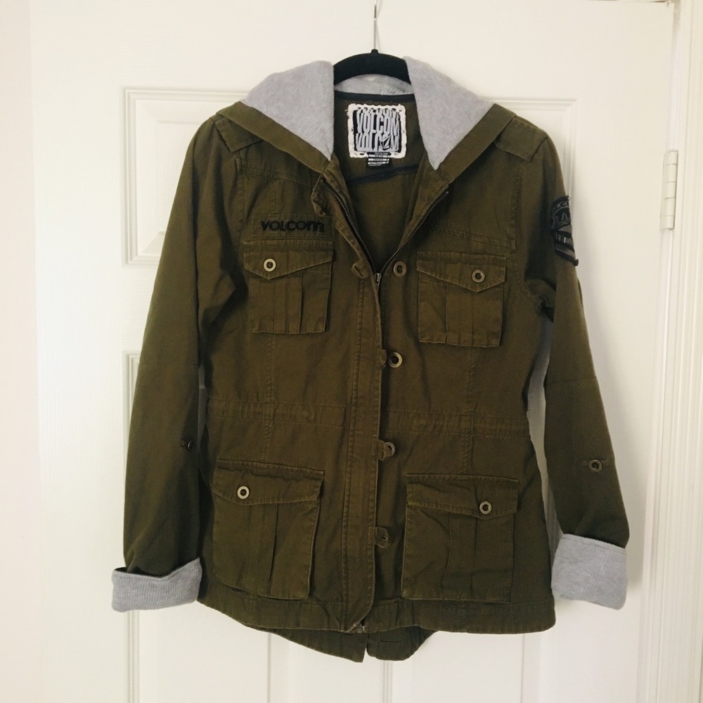 Volcom army jacket